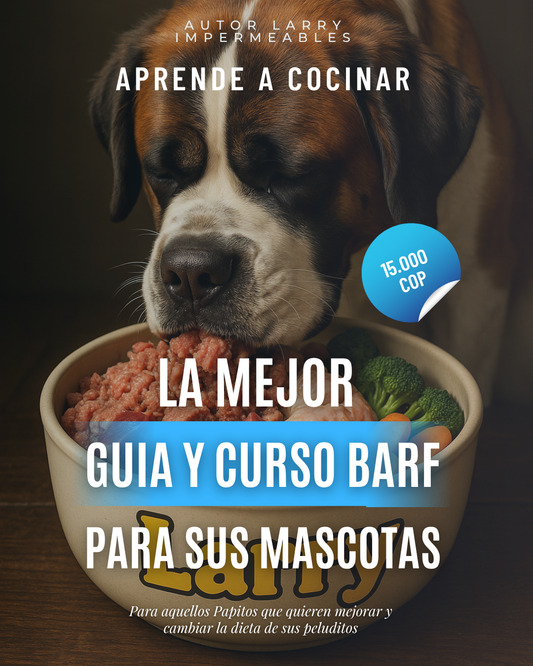 La Guía BARF Más Completa: Alimentación Natural Para Perros Felices y Saludables 🐶✨.