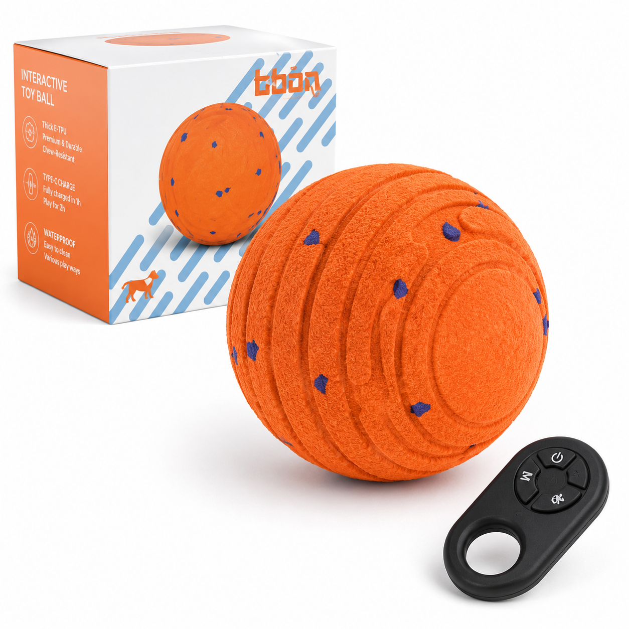 Pelota Inteligente Indestructible para Perros Grandes y Pequeños