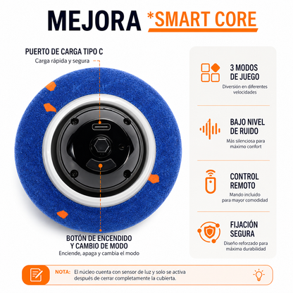 Pelota Inteligente Indestructible para Perros Grandes y Pequeños