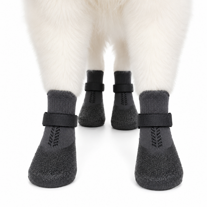 BOTAS PARA PERROS PROTECCIÓN CONTRA LLUVIA Y PAVIMENTO CALIENTE 🐶🔥💧
