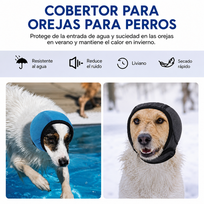 Protector de Orejas Antiestrés para Perros | Reduce el Ruido, la Ansiedad y el Estrés