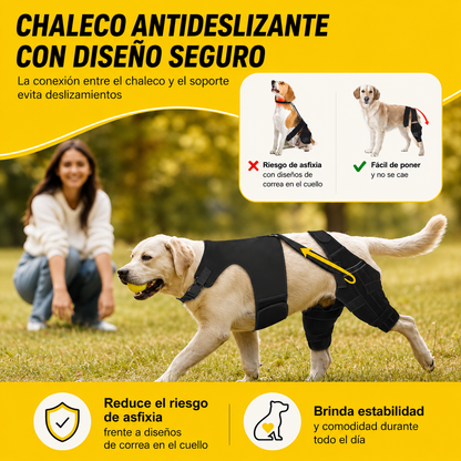oporte para Patas Traseras de Perros | Ayuda a Recuperar la Movilidad y Alivia el Dolor por ACL, CCL, Artritis y Displasia de Cadera