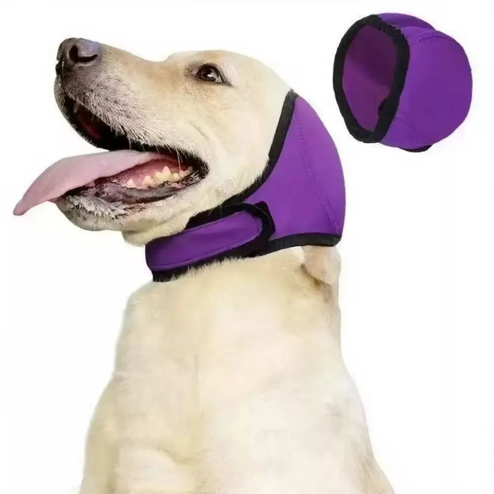 Protector de Orejas Antiestrés para Perros | Reduce el Ruido, la Ansiedad y el Estrés