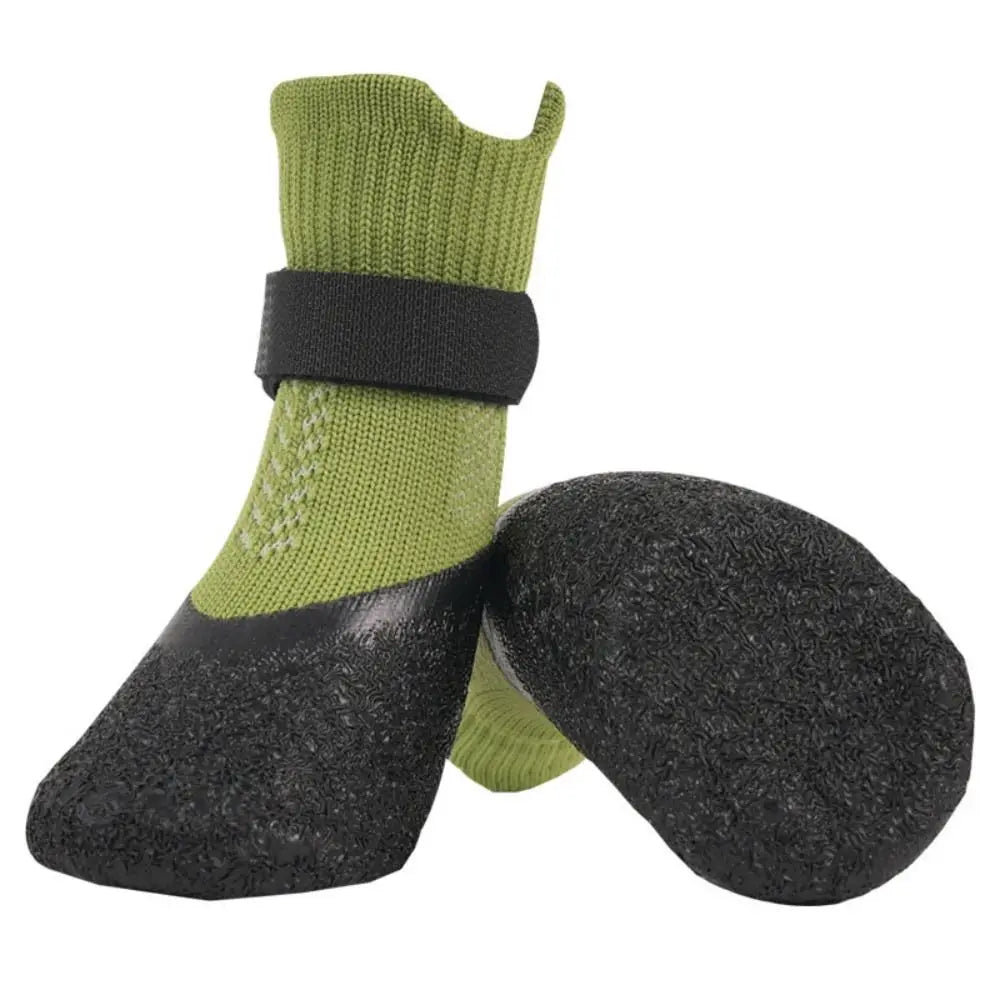 BOTAS PARA PERROS PROTECCIÓN CONTRA LLUVIA Y PAVIMENTO CALIENTE 🐶🔥💧