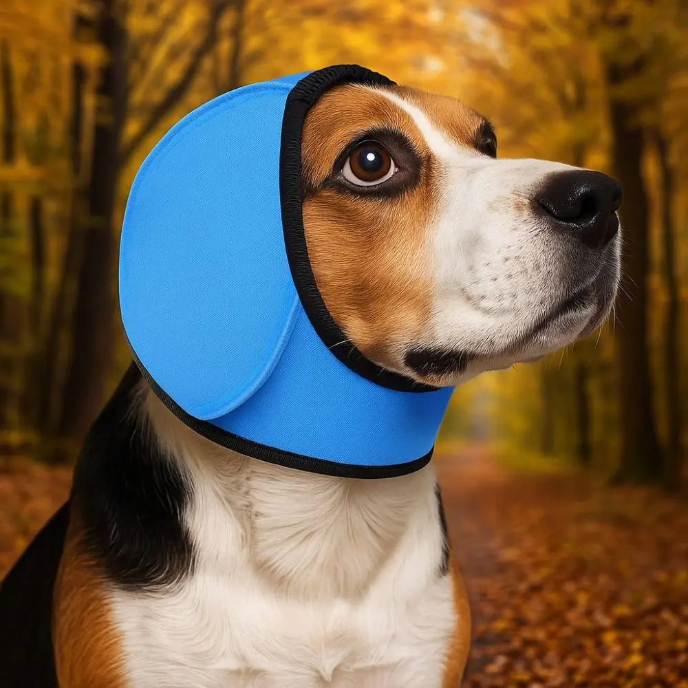 Protector de Orejas Antiestrés para Perros | Reduce el Ruido, la Ansiedad y el Estrés