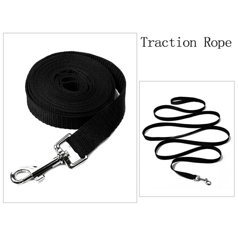 Long Nylon Pet Dog Leash For Small Big Dogs Cats Outdoor Hiking Puppy Lead Rope Strong Labrodor Traction Belt 1.5m 3m 10m 30m