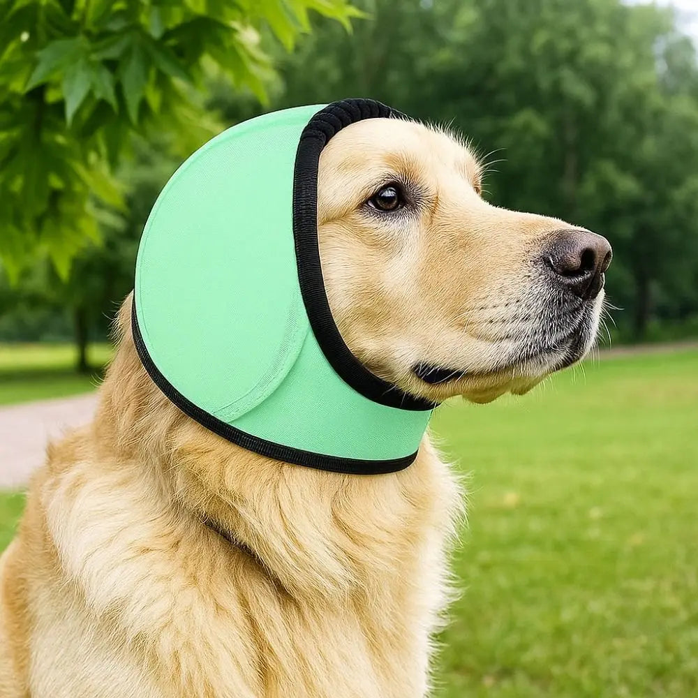 Protector de Orejas Antiestrés para Perros | Reduce el Ruido, la Ansiedad y el Estrés