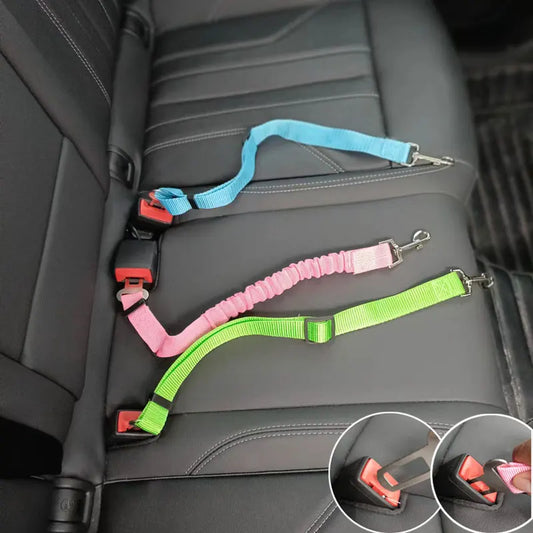 Cinturón de Seguridad Ajustable para Perros | Viaja Seguro y Sin Distracciones 🐶🚗