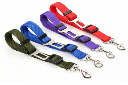 Cinturón de Seguridad Ajustable para Perros | Viaja Seguro y Sin Distracciones 🐶🚗