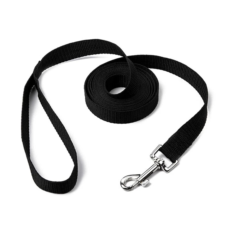 Long Nylon Pet Dog Leash For Small Big Dogs Cats Outdoor Hiking Puppy Lead Rope Strong Labrodor Traction Belt 1.5m 3m 10m 30m